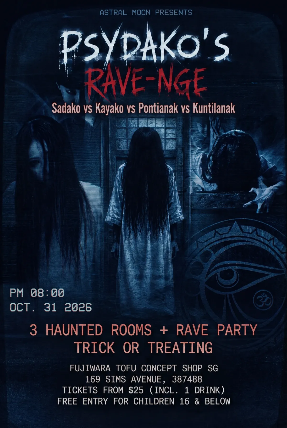 PSYDAKO RAVE-NGE Halloween Night