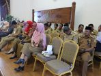 Kepala OPD Pemko Tanjungpinang saat menghadiri paripurna penetapan 11 Ranperda di Propemperda 2017